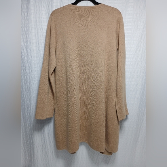 J.Crew Ladies MerinoWool/ Cotton Midi Open Cardigan. Size M - Picture 4 of 9